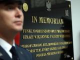 Odsłonięcie tablicy upamiętniającej funkcjonariuszy Służby Więziennej